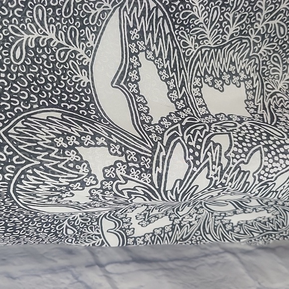 WORTHINGTON Sophie Black and White Floral Sleeveless Women's Blouse S NWT - Picture 4 of 8